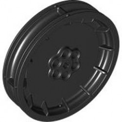 Wheel 75mm D. x 15.8mm Motorcycle: {черен}