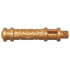 Minifigure, Weapon Staff End with Bar and Handle with Curved Lines and Slot: {топло златист}