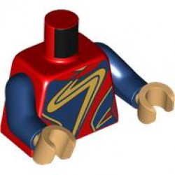 MINI UPPER PART, NO. 6255: {ярко червен}