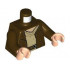 Torso Hooded Coat, Tan Shirt, Belt with Silver Buckle, Light Nougat Neck Pattern (SW Obi-Wan) / Dark Brown Arms / Light Nougat Hands : {тъмно кафяв}