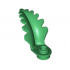 Plant Plate, Round 1 x 1 with Curved, Upright Leaf: {тъмно зелен}