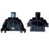 Torso Female SW Jacket, Dark Bluish Gray Lines, Belt with Silver Buckle Pattern (Third Sister) / Black Arms / Black Hands: {черен}