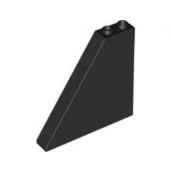 Slope 55 6 x 1 x 5 with Bottom Stud Holders: {черен}