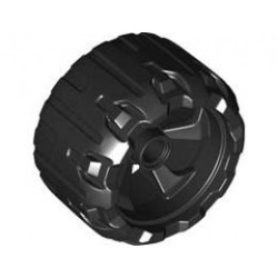 WHEEL, DIA. 37X22, W/ 4.85 HOLE, NO. 1: {черен}