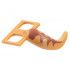 Minifigure Costume Tail Dinosaur with Reddish Brown Stripes Pattern: {умерен нуга}