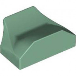 PLATE W. BOWS 2X1½: {пясъчно зелен}