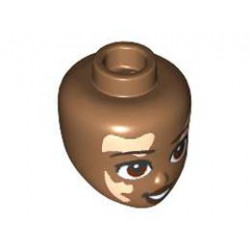 MINI DOLL, HEAD, NO. 357: {умерен нуга}