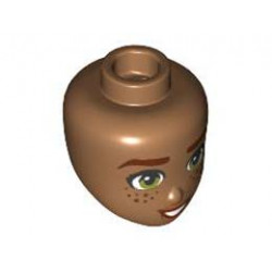 MINI DOLL, HEAD, NO. 348: {умерен нуга}
