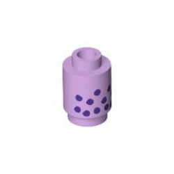 ROUND BRICK 1X1, NO. 34: {лавандулов}