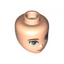 MINI DOLL, HEAD, NO. 343: {светло нуга}