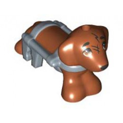 DOG W/ WHEELS, NO. 2: {тъмно оранжев}