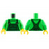 Torso Sweater Collar, Dark Green Overalls, Silver Clasps and Button Pattern / Bright Green Arms / Yellow Hands: {ярко зелен}