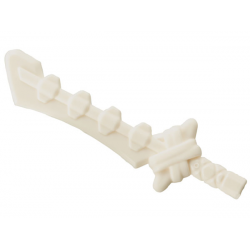 Minifigure, Weapon Bone Sword: {бял}