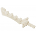 Minifigure, Weapon Bone Sword: {бял}