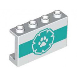 WALL ELEMENT 1X4X2, NO. 10: {бял}