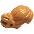 Minifigure, Hair Female with Elaborate Knot Bun: {умерен нуга}