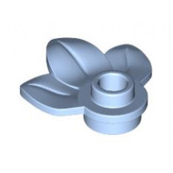 Растение с плочка 1х1 Nо. 1: {светло кралско син}