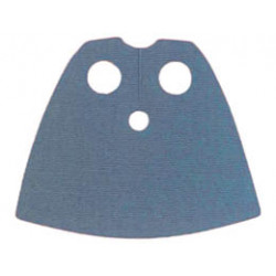 Minifigure, Cape Cloth, Very Short - Traditional Starched Fabric: {пясъчно син}