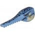 Skimwing Head Jaw Upper with Tan Face, Gold Eyes, and Dark Blue Scales Pattern: {пясъчно син}
