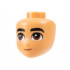 Mini Doll, Head Friends Male with Black Eyebrows, Reddish Brown Eyes, and Closed Mouth Pattern: {нуга}