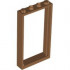 Door, Frame 1 x 4 x 6 with 2 Holes on Top and Bottom: {умерен нуга}