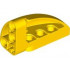 Technic, Panel Curved 5 x 3 x 2 Corner Quarter Ellipse, Right: {ярко жълт}