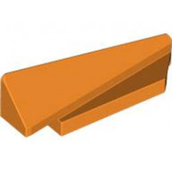 Wedge 5 x 1 x 1 1/3 with 4 x 1 Base Right: {ярко оранжев}