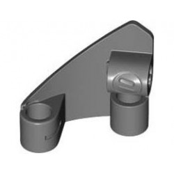 RIGHT PANEL CURVED 3X3X2, NO. 1: {тъмно каменно сив}