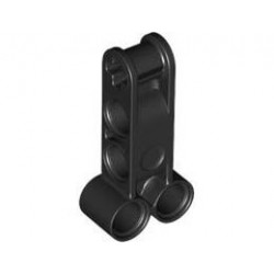 Кръстат блок 2x4 Technic: {черен}