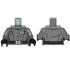 Torso Female SW Imperial Officer 17 (Vice Admiral) Pattern / Dark Bluish Gray Arms / Black Hands: {тъмно каменно сив}