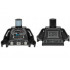 Torso SW TIE Bomber Pilot, Detailed with Back Printing Pattern / Black Arms / Black Hands: {черен}