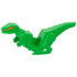Motorcycle Fairing, Stuntz Velociraptor Bike with Yellow Eyes and Orange Markings Pattern: {ярко зелен}