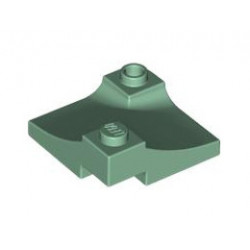 Slope, Curved 3 x 3 Double: {пясъчно зелен}