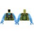 Torso Navi with Blue Markings, Medium Blue Neck, Flak Vest with Pouches, and Tree Badge Pattern / Medium Blue Arms Long / Medium Blue Hands : {маслинено зелен}