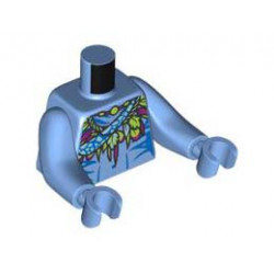 MINI UPPER PART W/15MM ARMS, NO. 27: {умерено син}