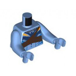 MINI UPPER PART W/15MM ARMS, NO. 28: {умерено син}
