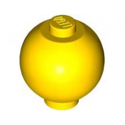 Brick, Round 2 x 2 Sphere with Stud / Robot Body: {ярко жълт}
