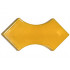 Tile, Modified 2 x 2 with 2 1 x 1 Curved Cutouts (Double Arrow): {огнено жълто-оранжев}