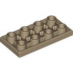 Tile, Modified 2 x 4 Inverted: {пясъчно жълт}