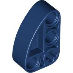 SHELL 3X1X2, W/ CROSS HOLE, NO. 1: {земно син}