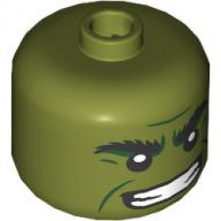 MINI HEAD, BIG, NO. 6: {маслинено зелен}