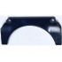 Technic, Panel Car Mudguard Arched #32 11 x 2 x 5 Straight Top: {земно син}