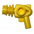 Minifigure, Weapon Space Ray Gun - Rounded Heat Diffusers: {ярко жълт}