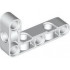 Technic, Liftarm, Modified Perpendicular Holes Bent Thick L-Shape 3 x 5: {бял}