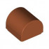 PLATE 1X1X2/3, OUTSIDE BOW: {тъмно оранжев}