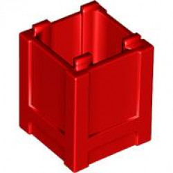 BOX 2x2x2: {ярко червен}