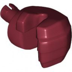 Гигант №1 лява ръка: {нов тъмно червен}