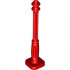 Стълб 2х2х7: {ярко червен}