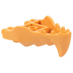 Dragon Head (Ninjago) Jaw with Large Spike and 2 Bar Handles on Back: {нуга}
