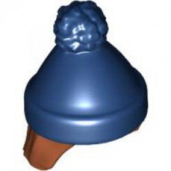 MINI WIG, W/ HAT, NO. 26: {тъмно оранжев}